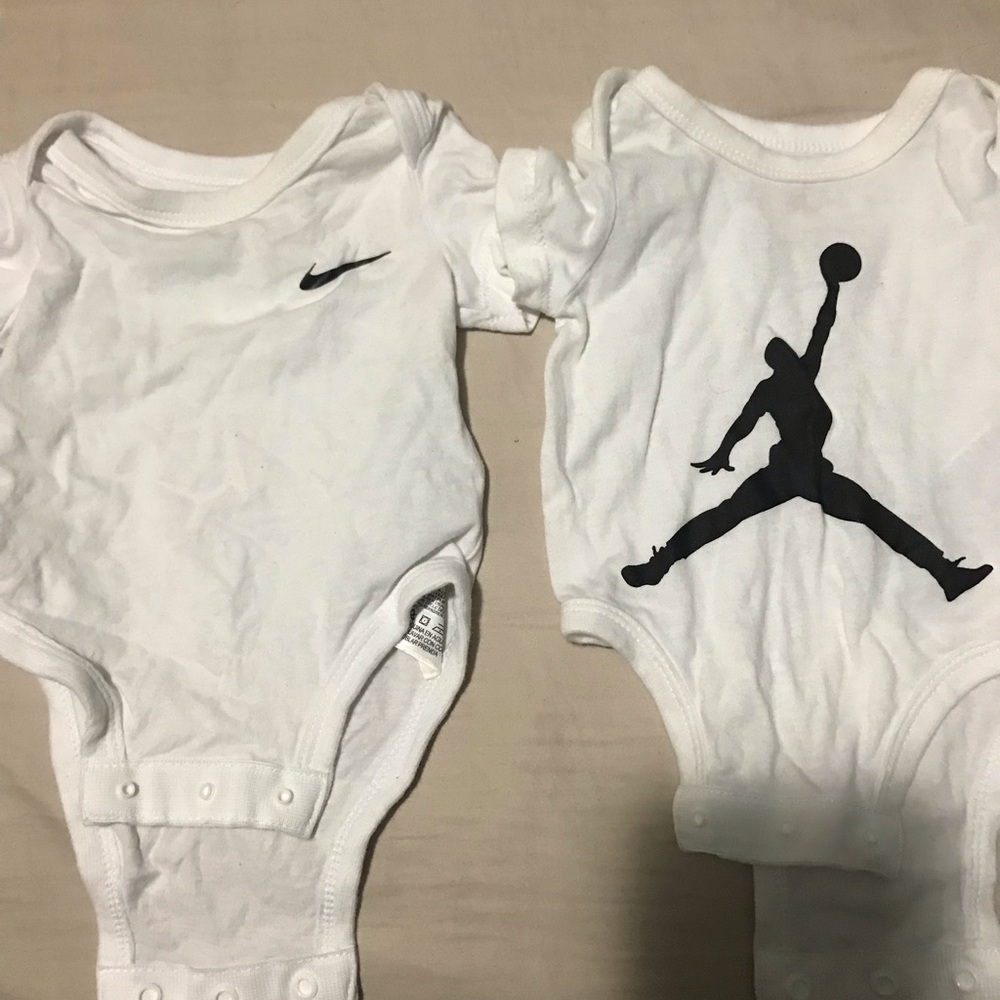 Nike and Jordan Onesie